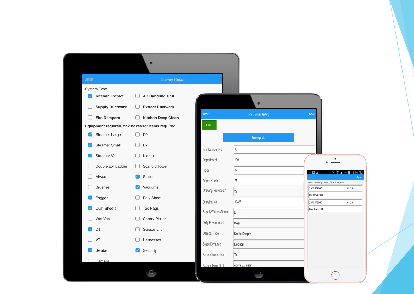 Support Desk Pro Maintenance Jobs on Multiple Devices