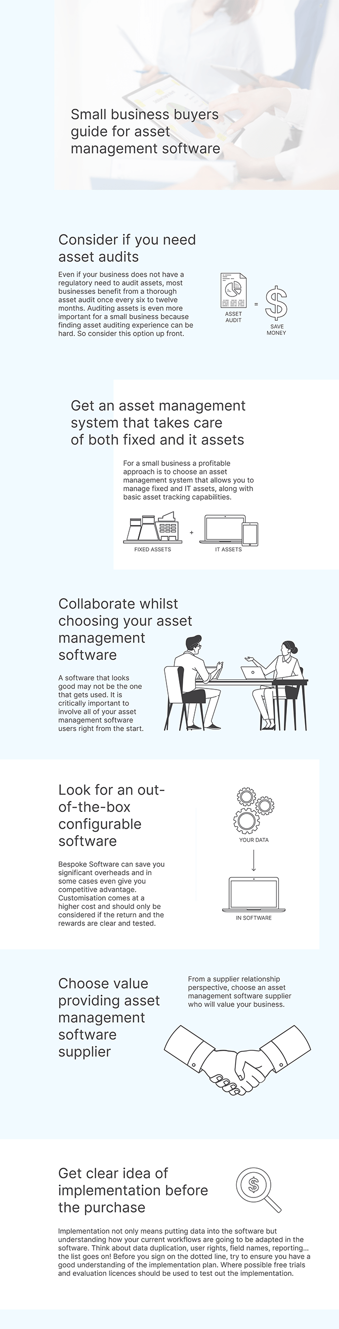 How can the asset management system transform micro and small companies?